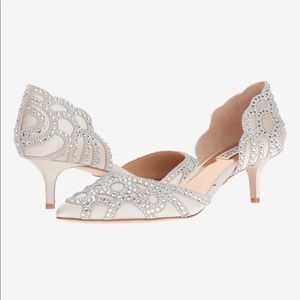 Badgley Mischka shoes.